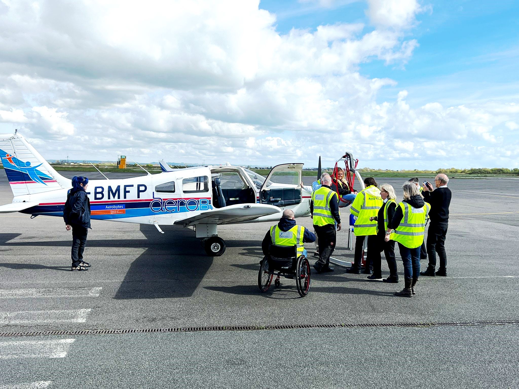 First disability flying lessons launched from Kent airport