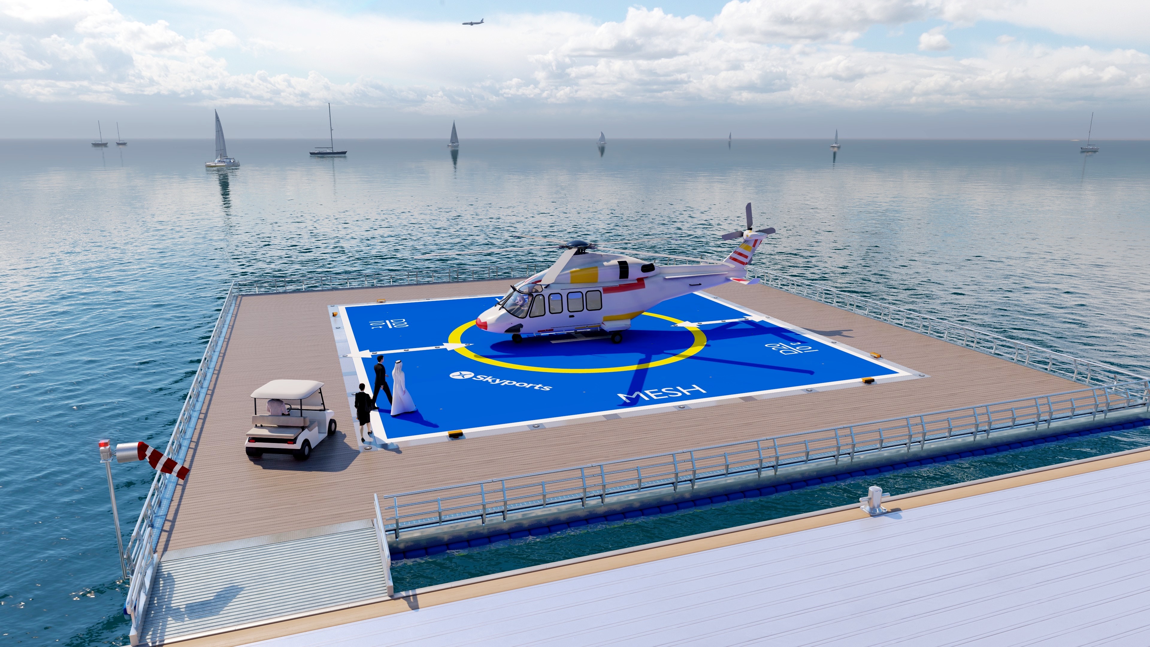 Skyports partners with Unified Aviation on air taxi infrastructure