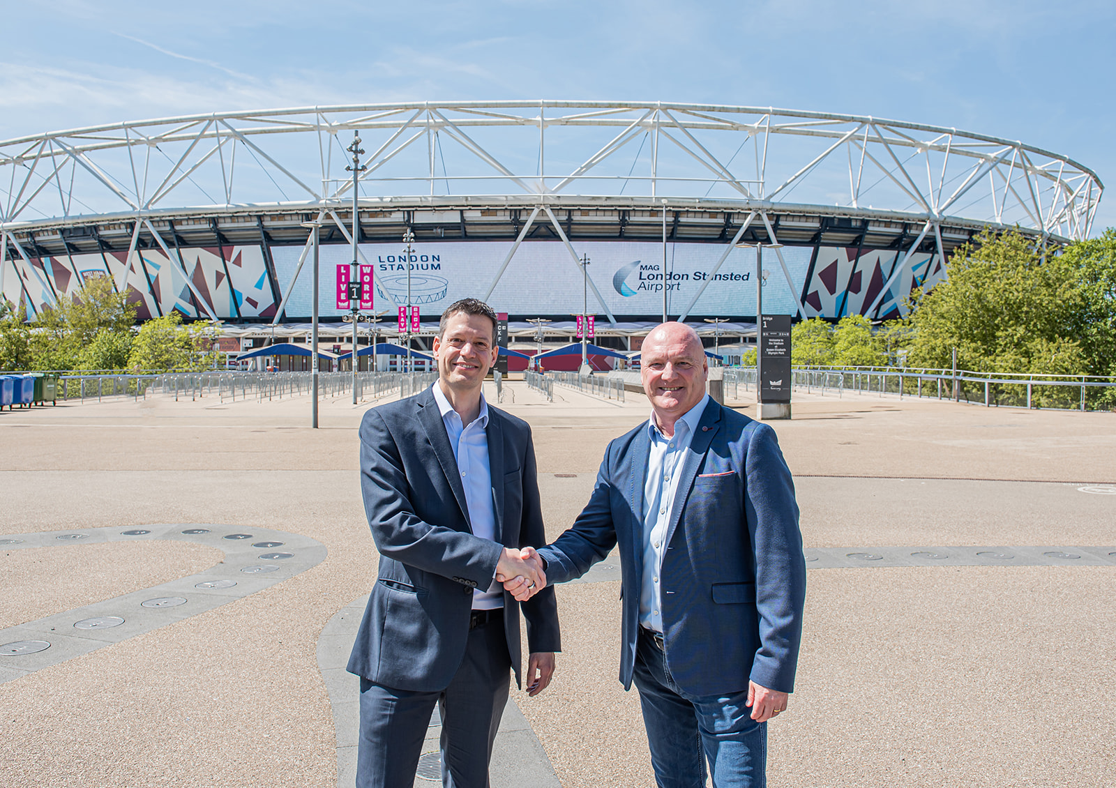 Stansted Airport partners with London Stadium