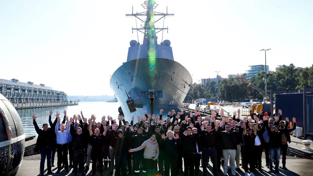 Royal Australian Navy Air Warfare Destroyer sustainment goes live