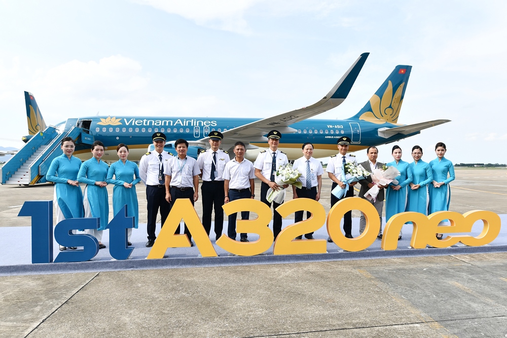 Vietnam Airlines receives new A320neo