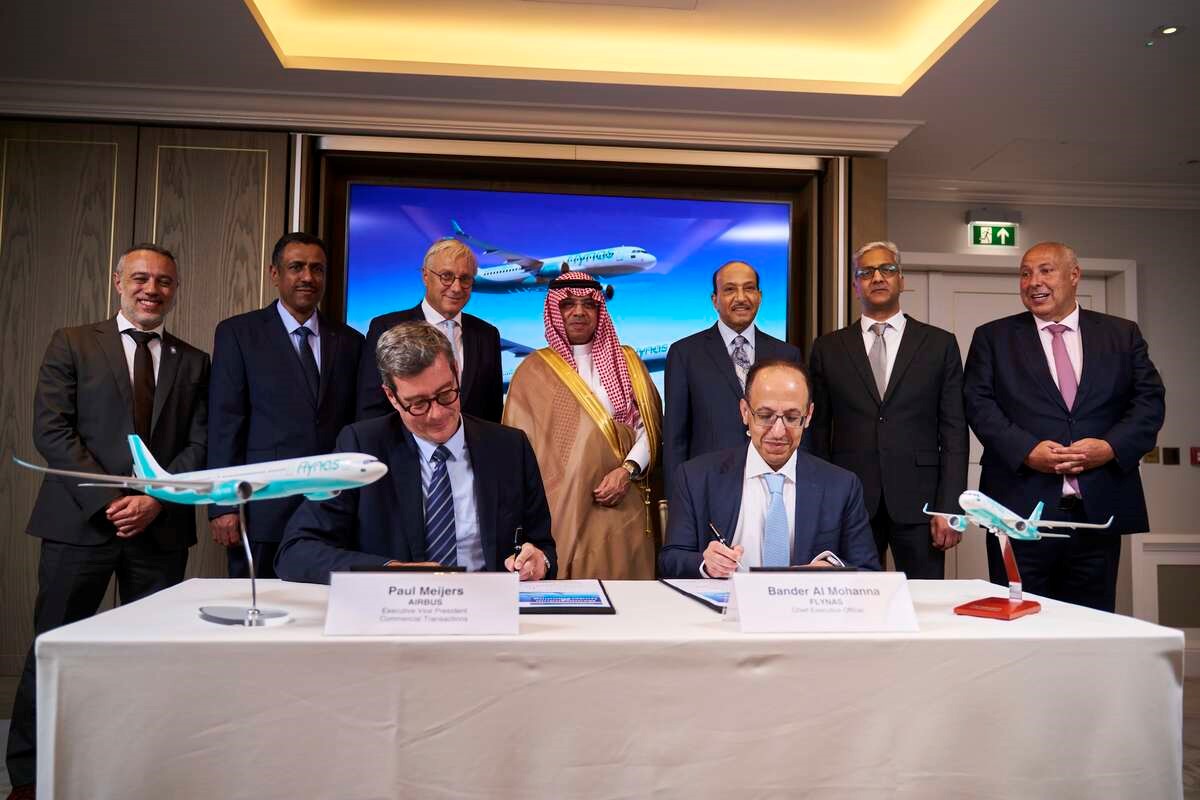 Flynas signs MoU for 75 A320neo Family aircraft and 15 A330neo