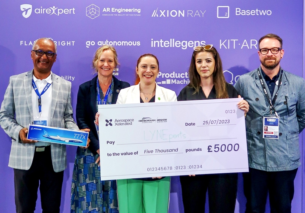 Aerospace Xelerated crowns LYNEports as Startup Pitch Competition winner