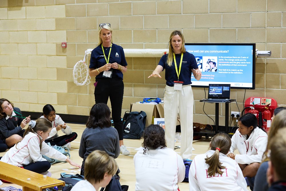 Olympic gold medallists support STEMCrew schools