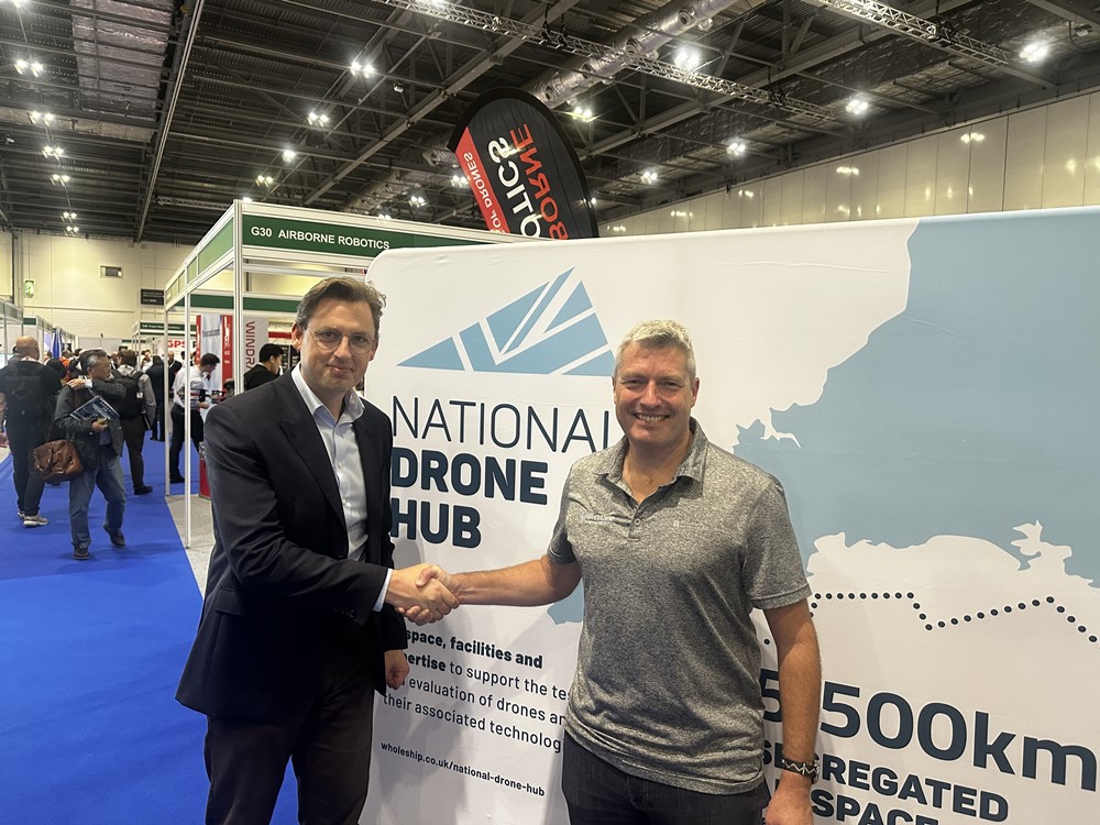 Nova Systems and WholeShip team to support National Drone Hub