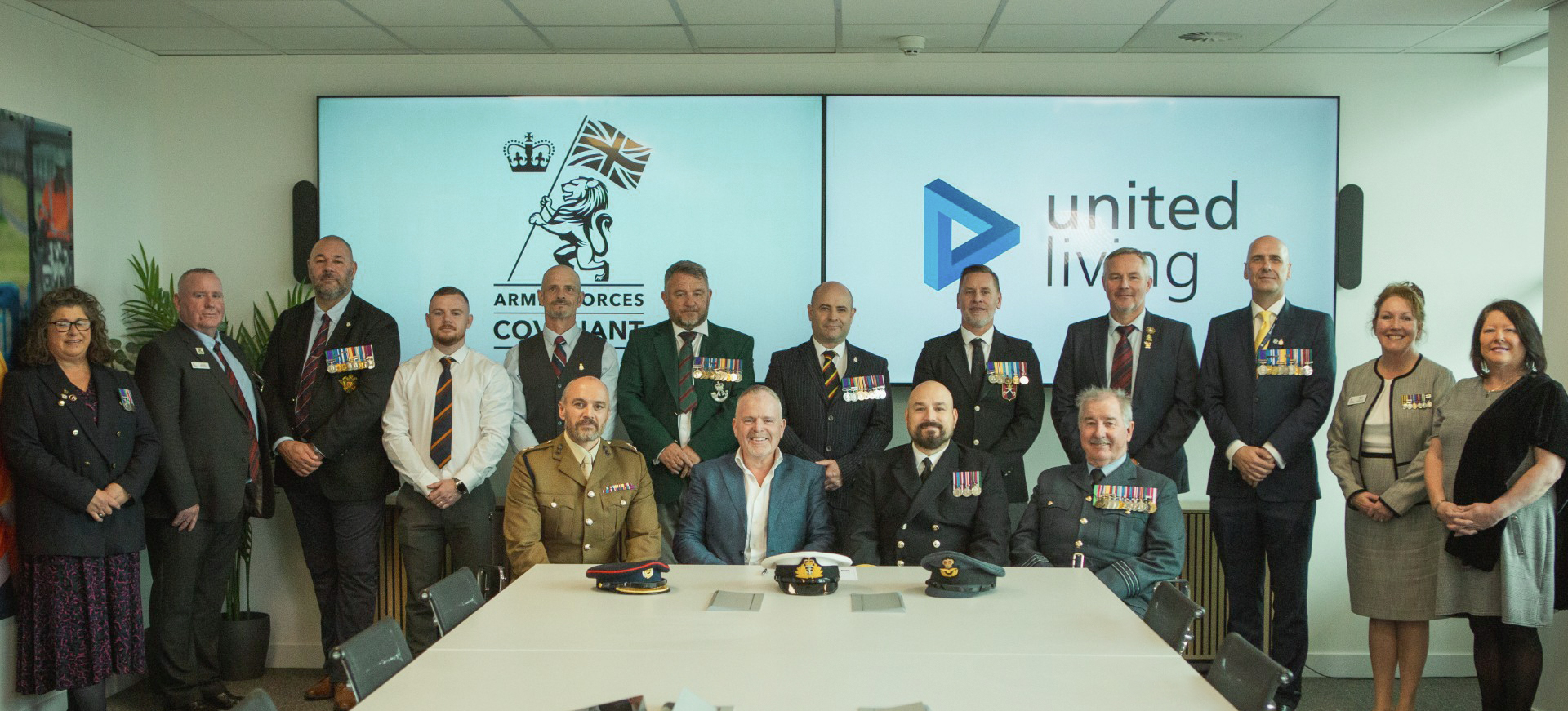 United Living signs Armed Forces Covenant