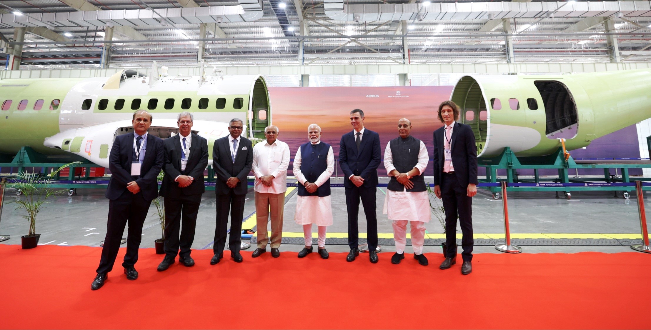 Airbus and TASL inaugurate C295 FAL