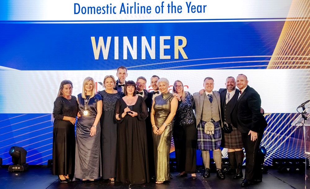 Loganair wins SPAA Domestic Airline of the Year