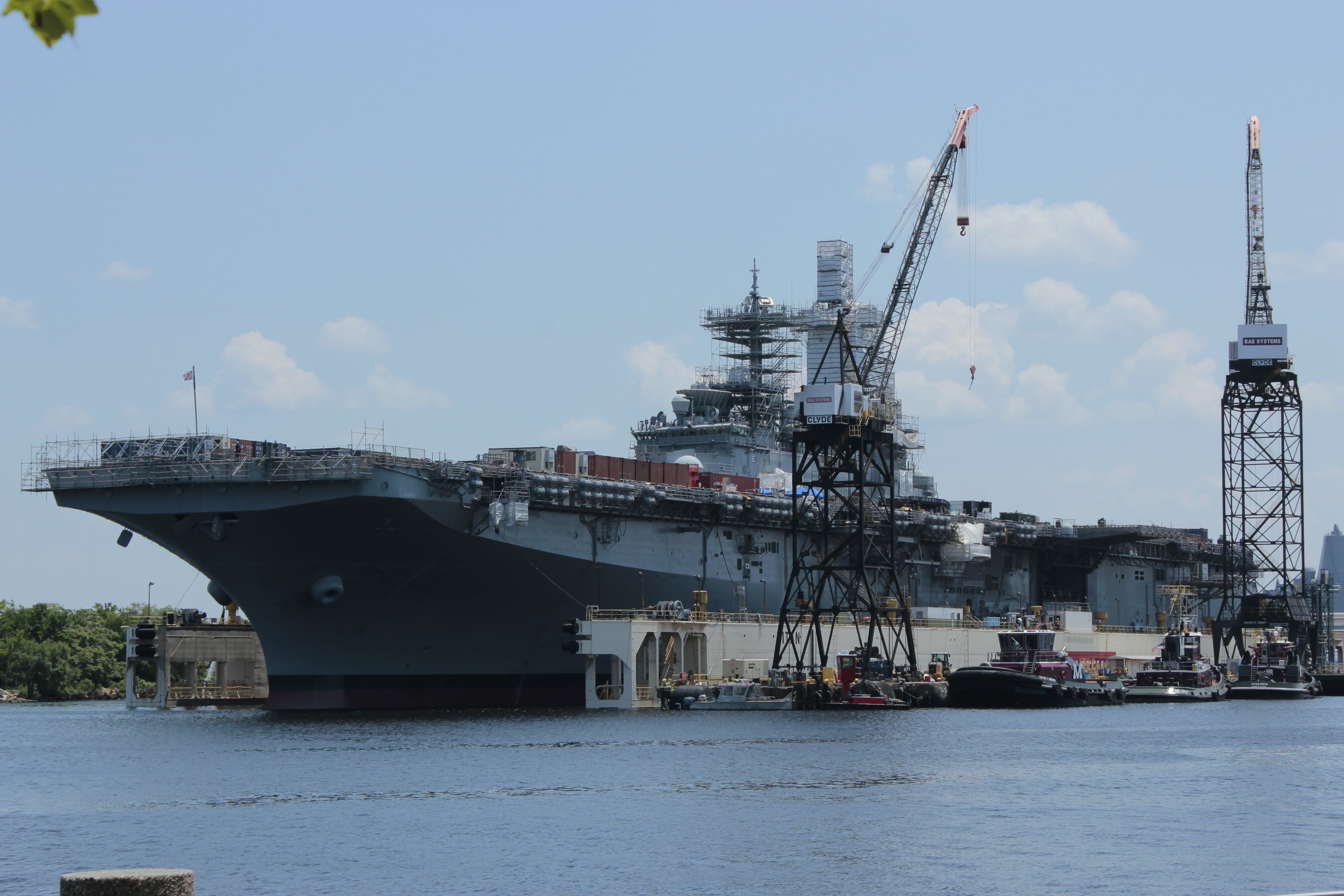 BAE Systems awarded maintenance contracts for USS Laboon and USS Wasp