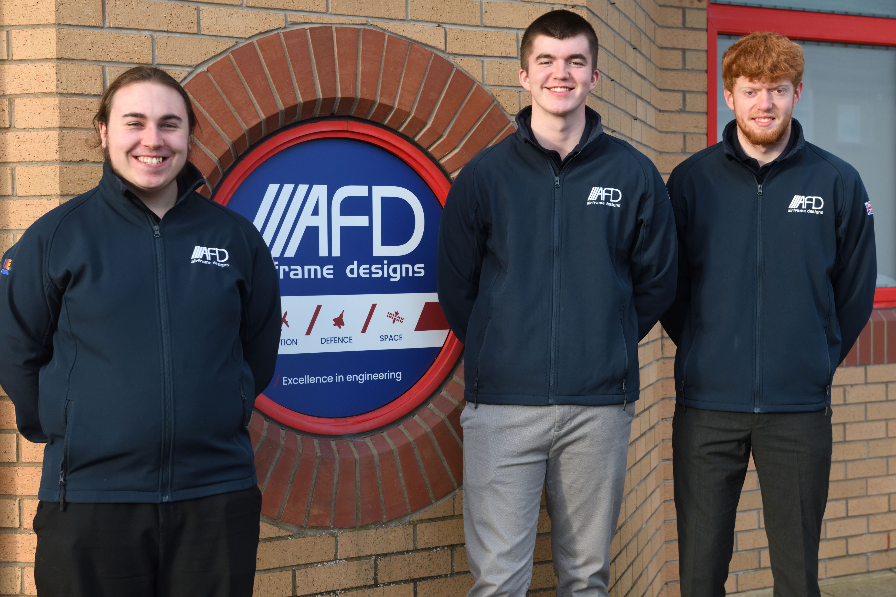 Trio of apprentices flying high with Airframe Designs