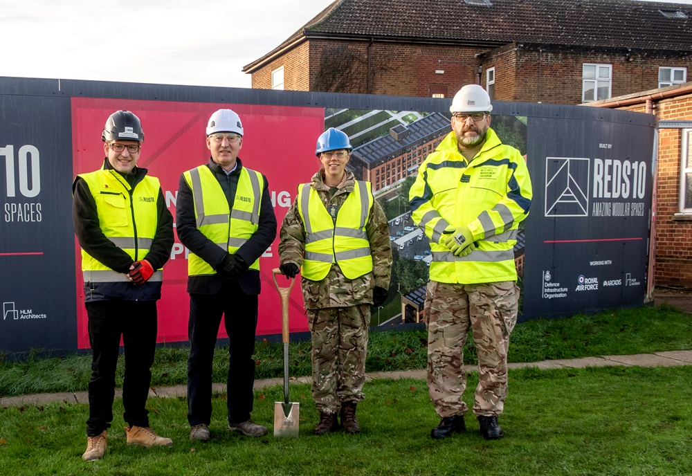 Contruction of new SLA underway at RAF Marham