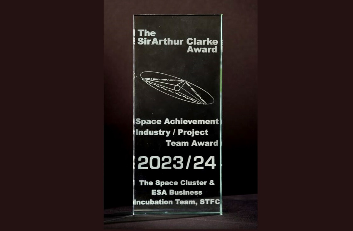 STFC wins prestigious space award