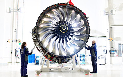 Rolls-Royce’s Dahlewitz MRO facility receives first Trent 1000 engine