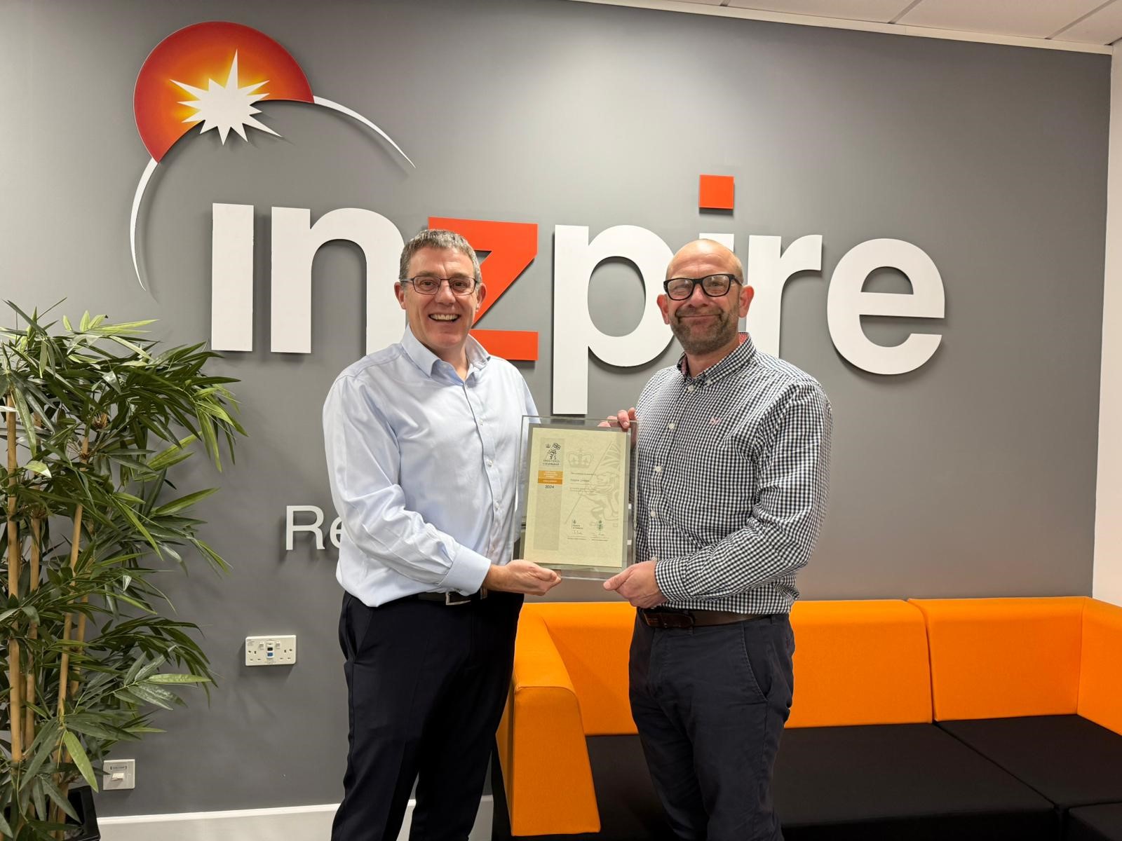 Inzpire secures ERS Gold Award