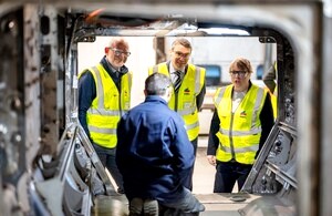 Defence Minister Maria Eagle visits RBSL