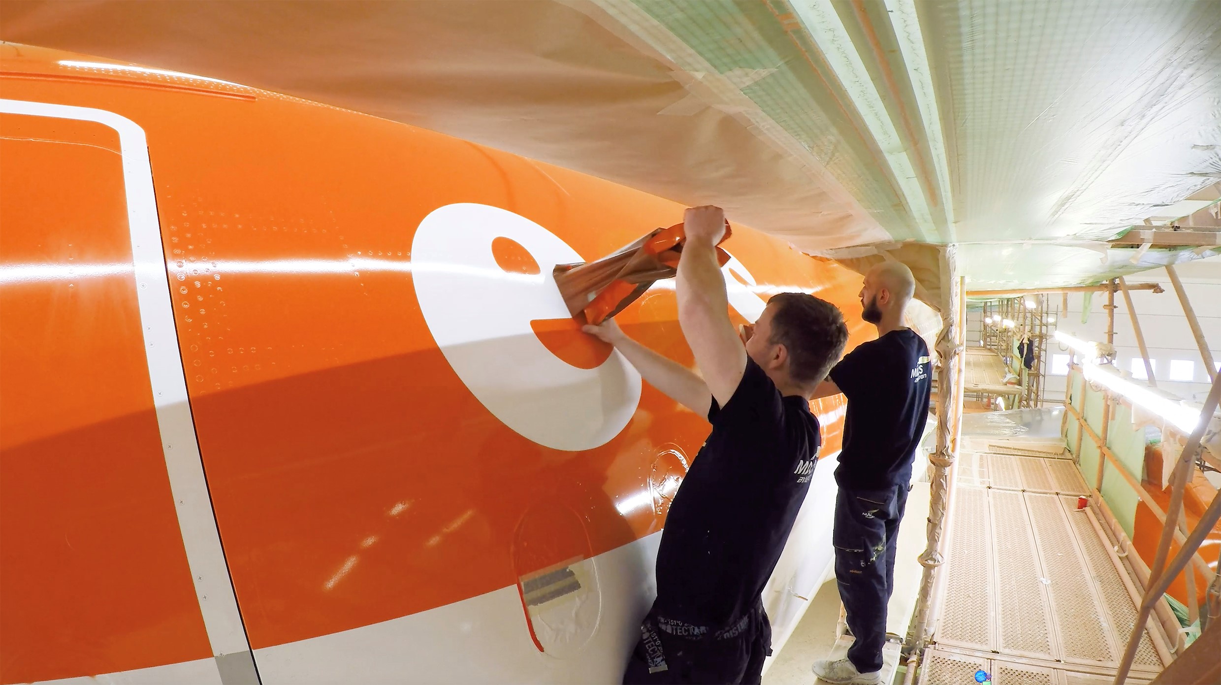 EasyJet trials fuel saving paint