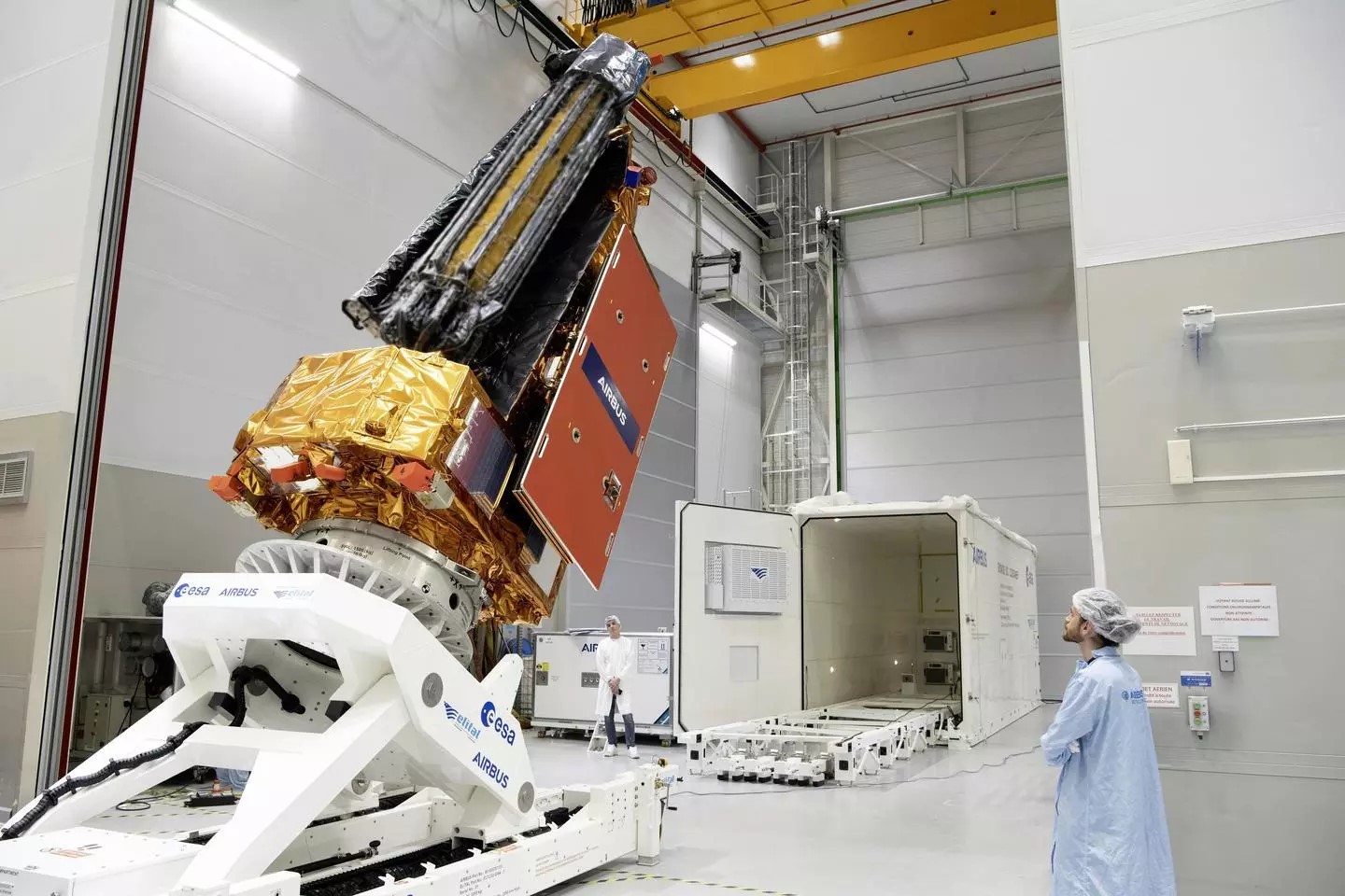 Biomass forest measuring satellite shipped to Kourou