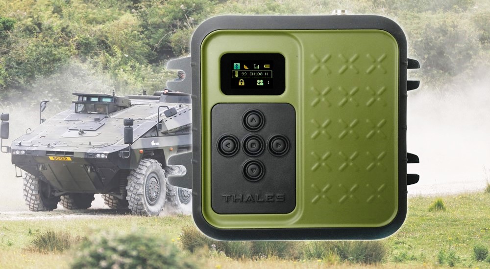 Thales unveils Vehicle Mounted SquadNet Radio