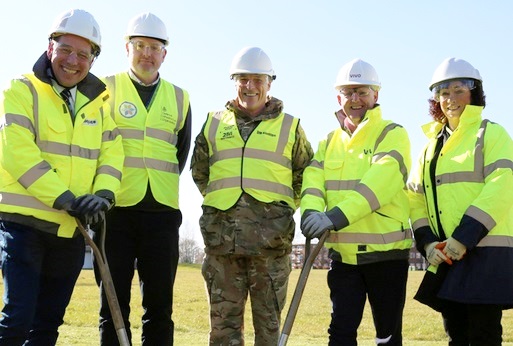 Construction starts on UK military accommodation at DM Kineton