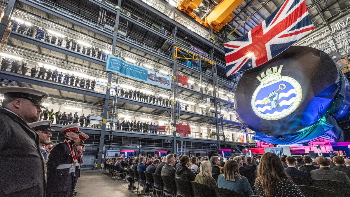 BAE Systems lays keel on Royal Navy’s new Dreadnought submarine